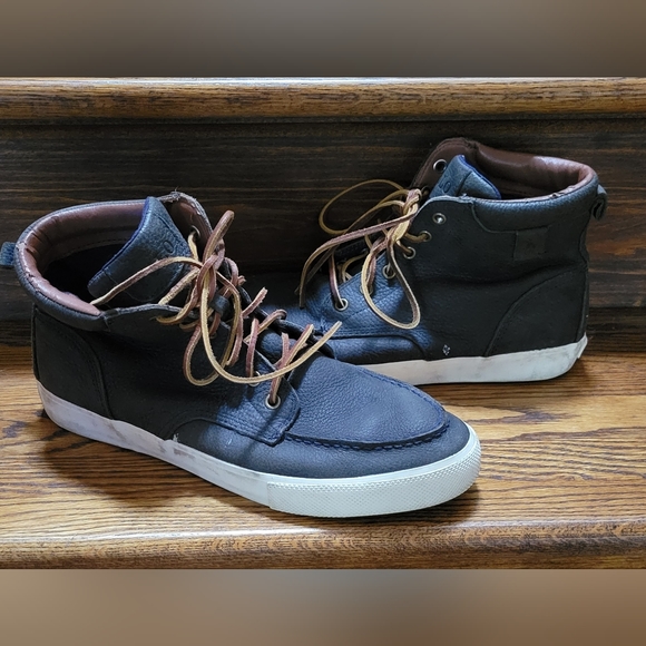 Polo Ralph Lauren Tedd Men\'s High Top Boots Shoes Size 10D main image 8